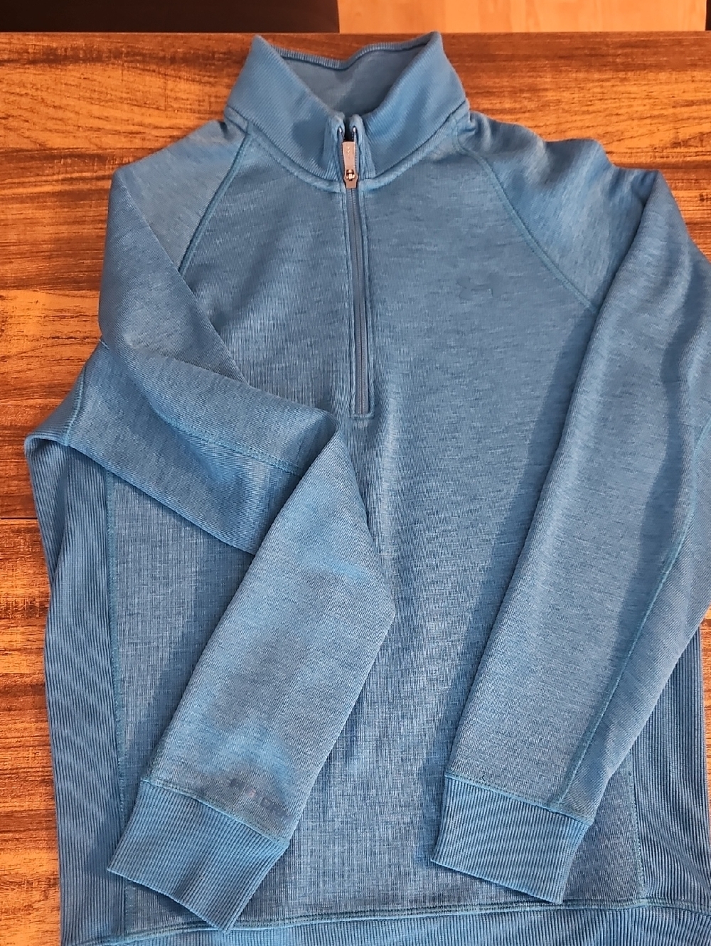 Under Armour Blue Half-Zip Pullover Sweater